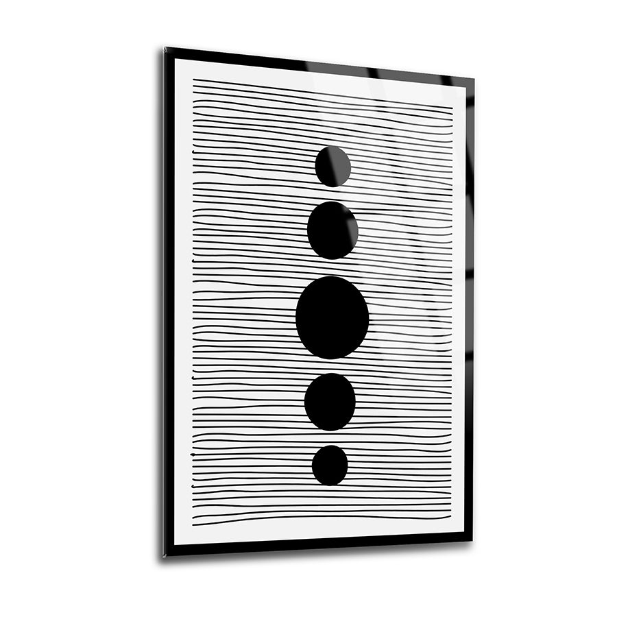 Soyut Desen-9 3'lü set cam tablo, modern ve şık tasarım ile iç mekan dekorasyonu için ideal.