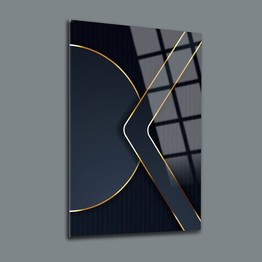 Gri Fon 2'li Set Cam Tablo, modern tasarımlı, yüksek kaliteli temperli cam, dayanıklı ve şık dekoratif aksesuar.