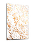 Mermer Desen-4 3'lü Set Cam Tablo with elegant gold and white marble pattern for stylish home decor.