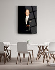 Atatürk 84 Cam Tablo, şık bir tasarım ve yüksek kaliteli cam ile modern ofis dekorasyonu için ideal.