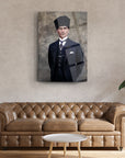 Atatürk 95 Cam Tablo, şık tasarım, özel UV baskı, 4 mm kalınlıkta dayanıklı cam tablo.