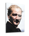 Atatürk 110 Cam Tablo - Yüksek kaliteli UV baskı ile özel tasarım cam tablo
