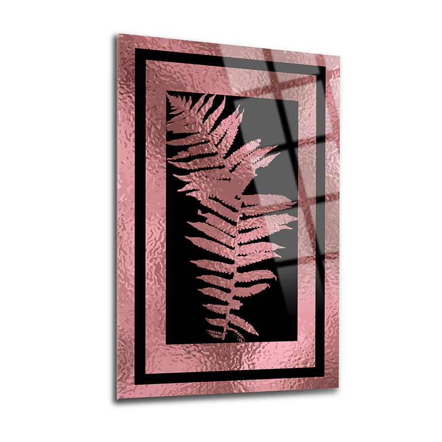 Oksitli yapraklar temalı 2'li set cam tablo, şık ve dayanıklı tasarım. UV baskı ile kaliteli cam yüzeyinde.