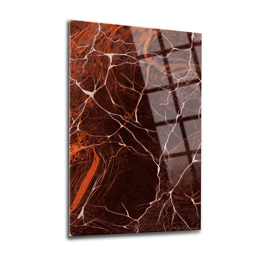 Nadir Mermerler 3'lü Set Cam Tablo, özel tasarım, zarif mermer desenli, 4 mm temperli cam