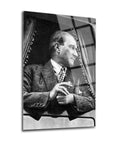 Atatürk 40 Cam Tablo – özel UV baskı ile tasarlanmış, 4 mm kalınlığında dayanıklı cam tablodur.