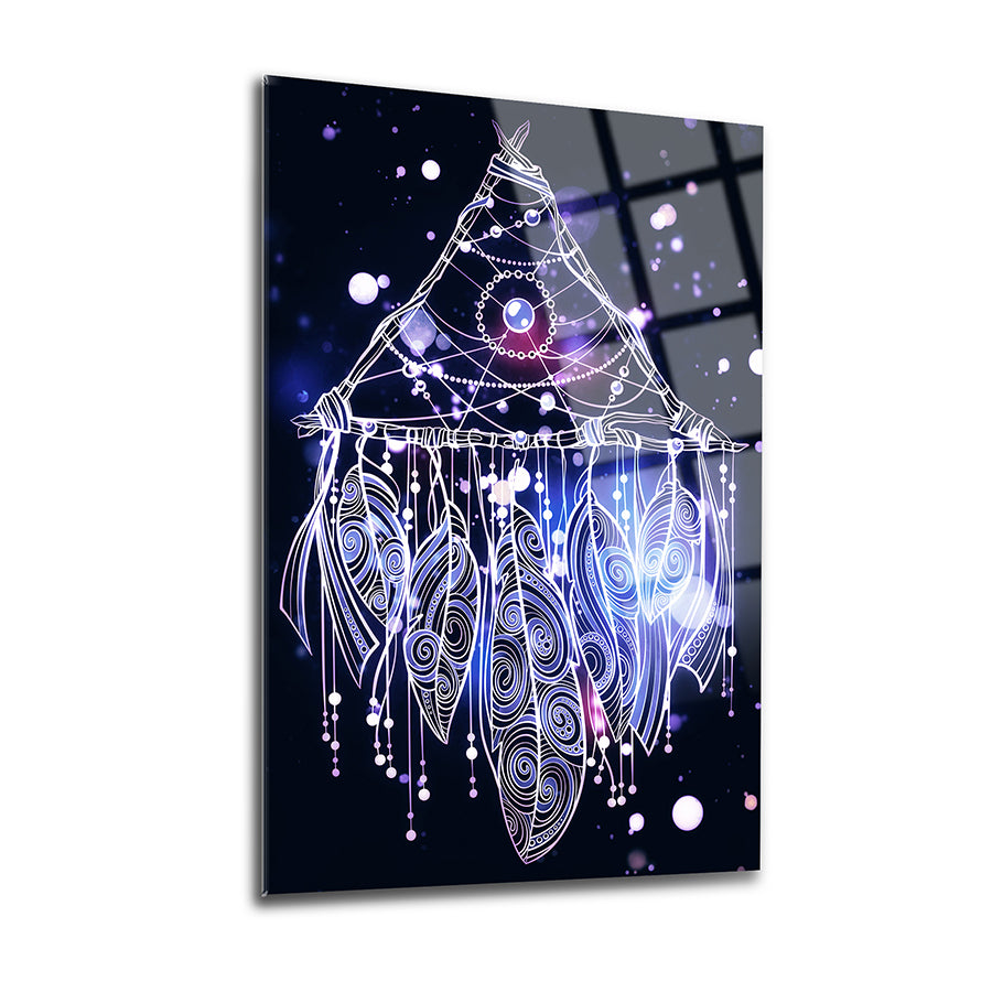 Düş Kapanı 1 Cam Tablo; UV baskılı, yüksek kaliteli temper camdan, modern ve zarif tasarım.