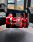 Türk Bayrağı 8 Cam Tablo