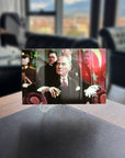 Atatürk 180 Cam Tablo, 4 mm kalınlığında yüksek kaliteli temperli cam, uv baskı ile özelleştirilmiş tasarım.