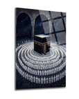 Kabe Tavaf Cam Tablo
