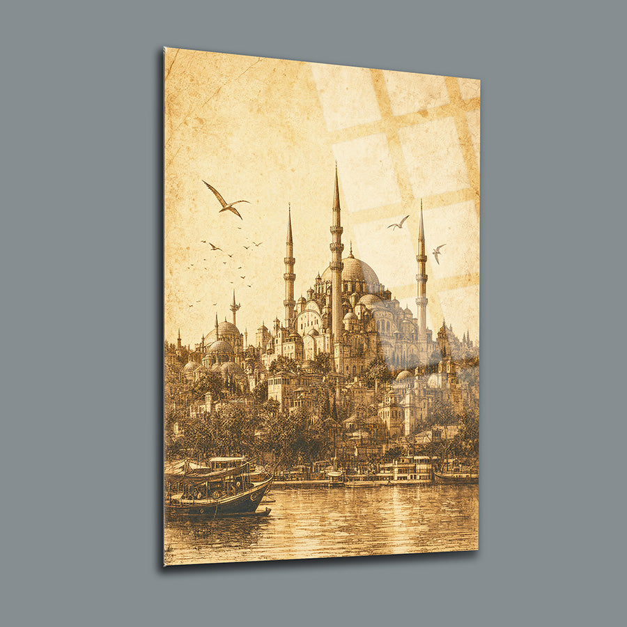 Süleymaniye Cami 2 Cam Tablo