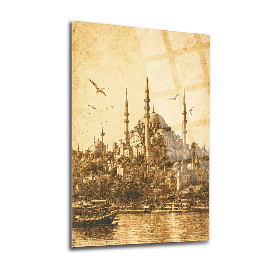 Süleymaniye Cami 2 Cam Tablo