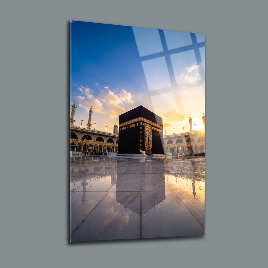 Kabe Şafak Cam Tablo