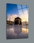 Kabe Şafak Cam Tablo
