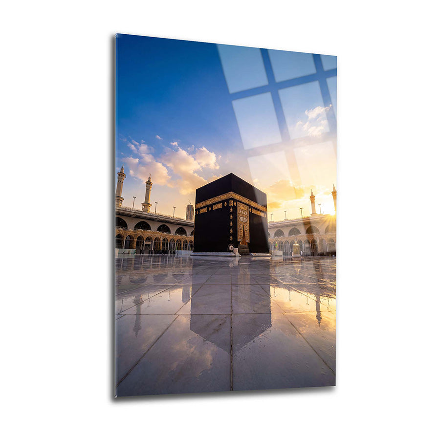 Kabe Şafak Cam Tablo
