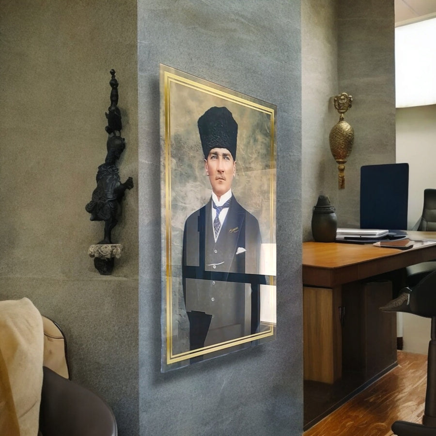 Atatürk 102 Cam Tablo