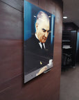 Atatürk 65 Cam Tablo