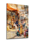 Kahire Pazarı Cam Tablo