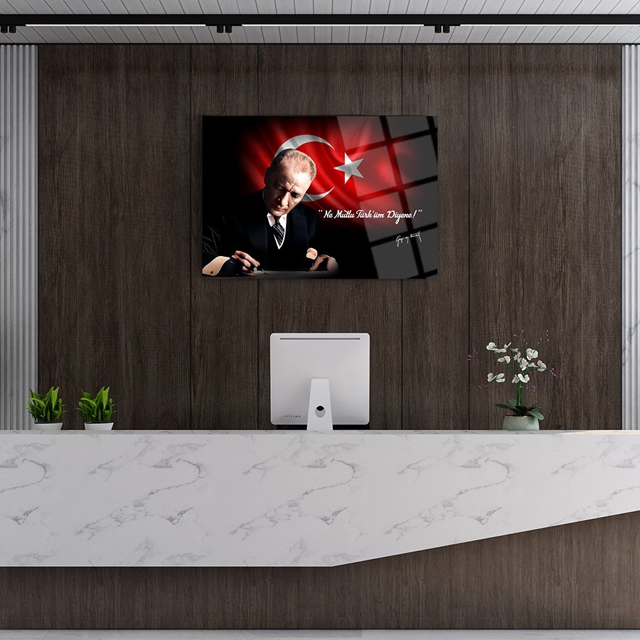 Atatürk 117 Cam Tablo - SRD concept