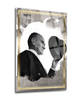 Ataturk 154 Glass Painting