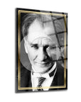 Ataturk 154 Glass Painting