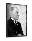 Ataturk 154 Glass Painting