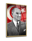 Ataturk 154 Glass Painting