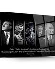 Atatürk 200 Cam Tablo