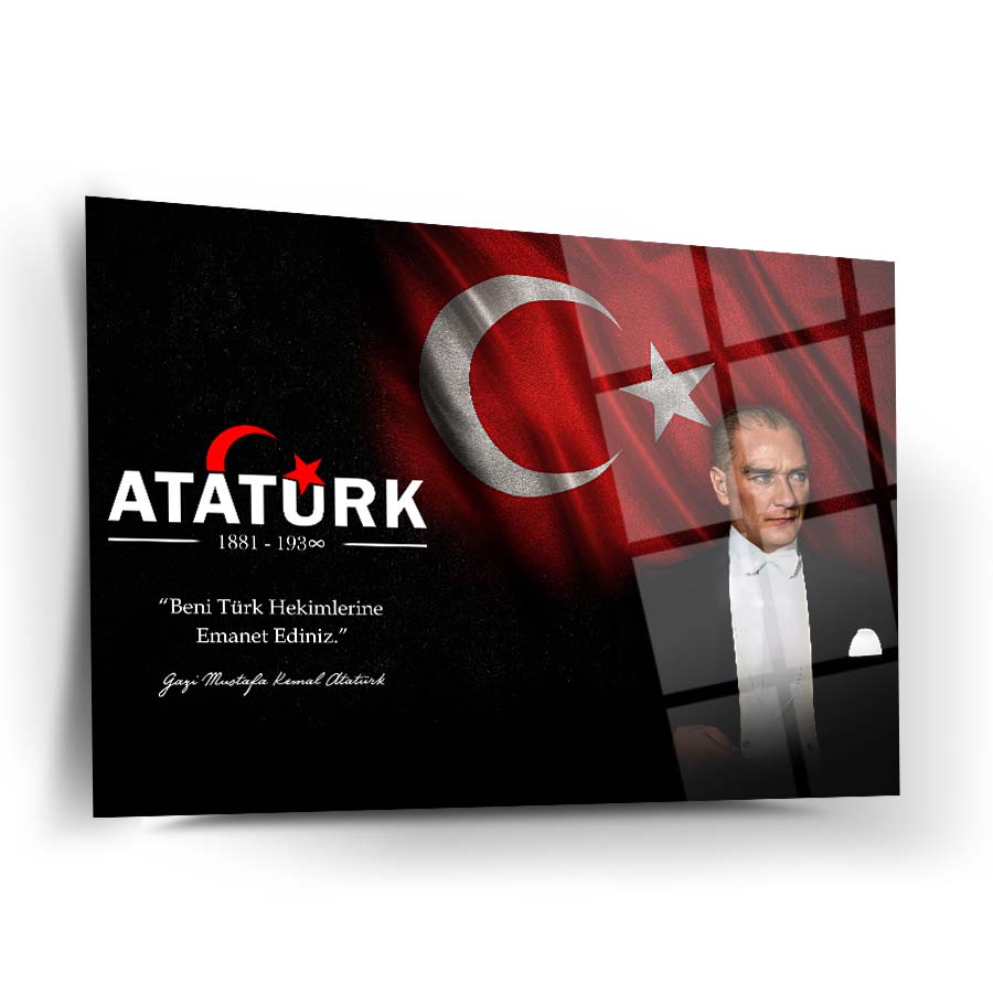 Atatürk 201 Cam Tablo