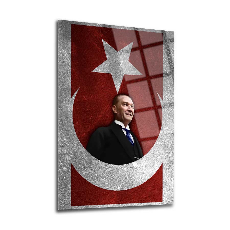 Atatürk 223 Cam Tablo