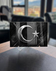 Türk Bayrağı 22 Cam Tablo