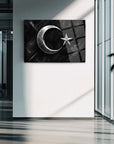 Türk Bayrağı 22 Cam Tablo
