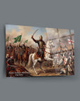 Fatih Sultan Mehmet Eflak Seferi Cam Tablo