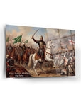Fatih Sultan Mehmet Eflak Seferi Cam Tablo
