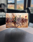 Yavuz Sultan Selim Çaldıran Seferi Cam Tablo