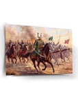 Yavuz Sultan Selim Çaldıran Seferi Cam Tablo