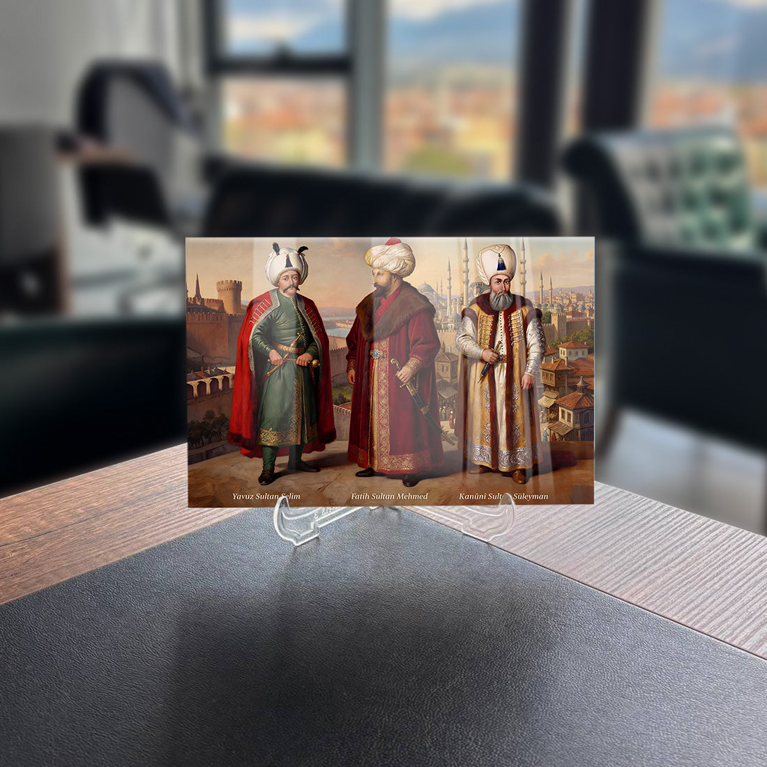 Yükselme Devri Padişahları Cam Tablo