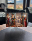 Fatih Sultan Mehmet Elçilerin Kabulü Cam Tablo