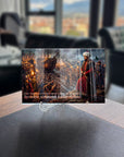 Fatih Sultan Mehmet Karadan Denize Cam Tablo