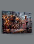 Fatih Sultan Mehmet Karadan Denize Cam Tablo