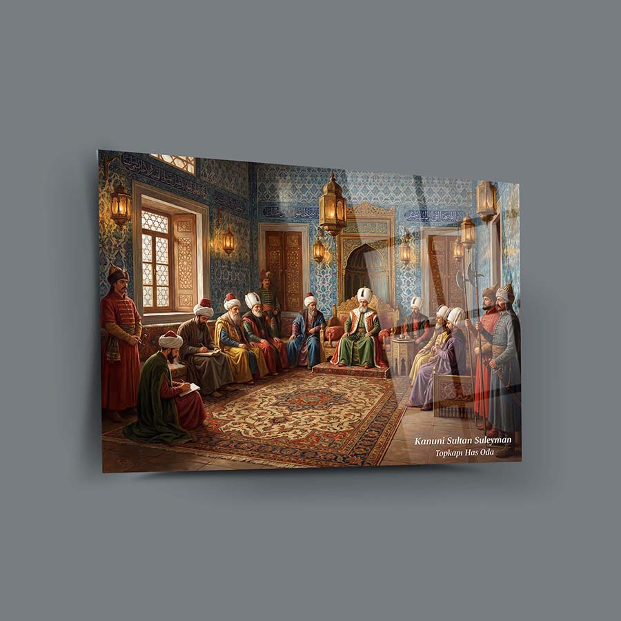 Kanuni Sultan Süleyman Has Oda Cam Tablo