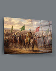 Kanuni Sultan Süleyman Belgrad Seferi Cam Tablo