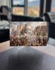 İstanbul'un Fethi 3 Cam Tablo