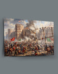İstanbul'un Fethi 3 Cam Tablo