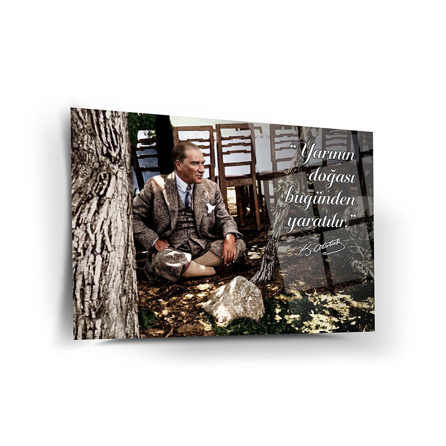 Atatürk 535 Cam Tablo