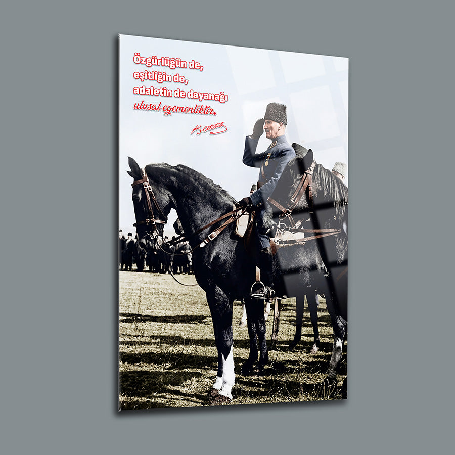 Atatürk 543 Cam Tablo