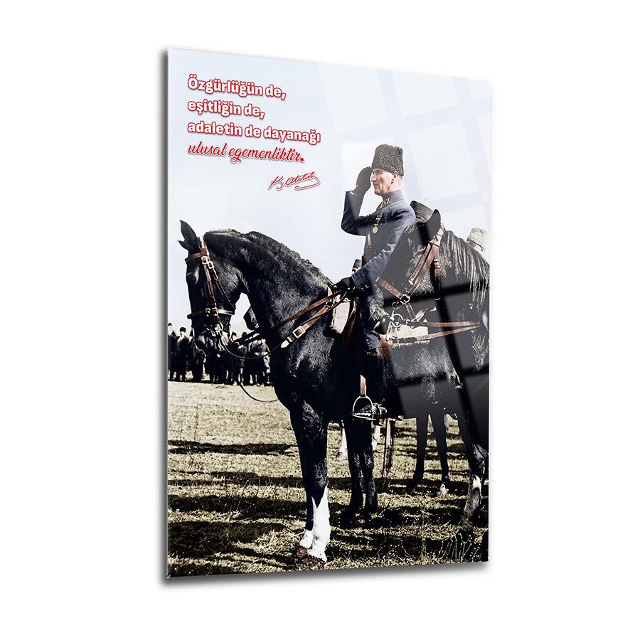 Atatürk 543 Cam Tablo