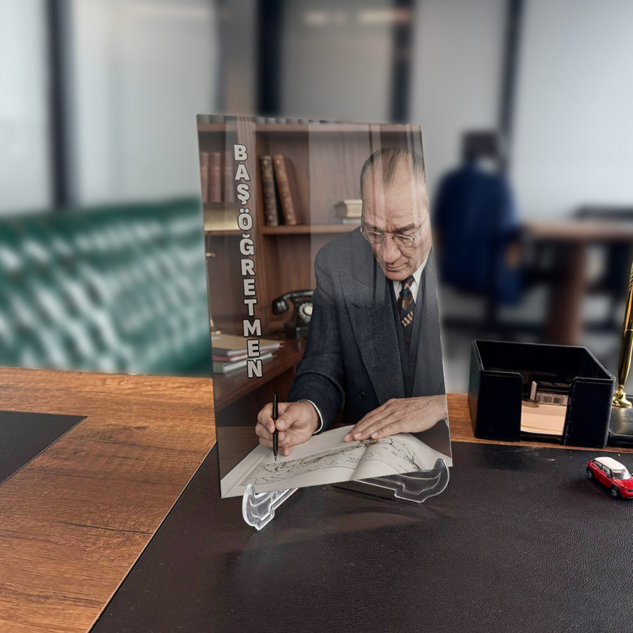 Atatürk 569 Cam Tablo