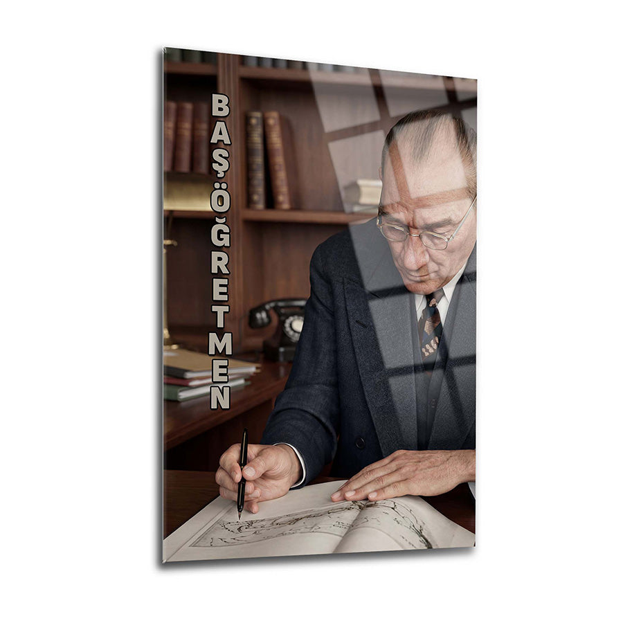 Atatürk 569 Cam Tablo