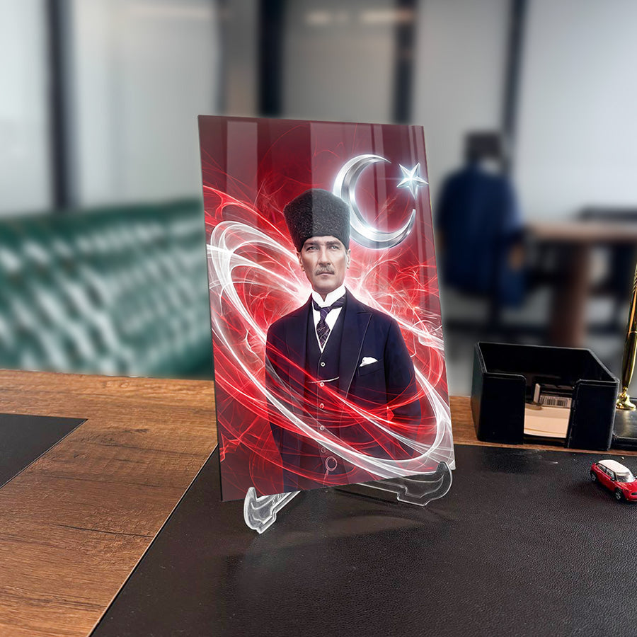 Atatürk YZ 326 Cam Tablo - SRD concept