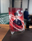 Atatürk YZ 326 Cam Tablo - SRD concept